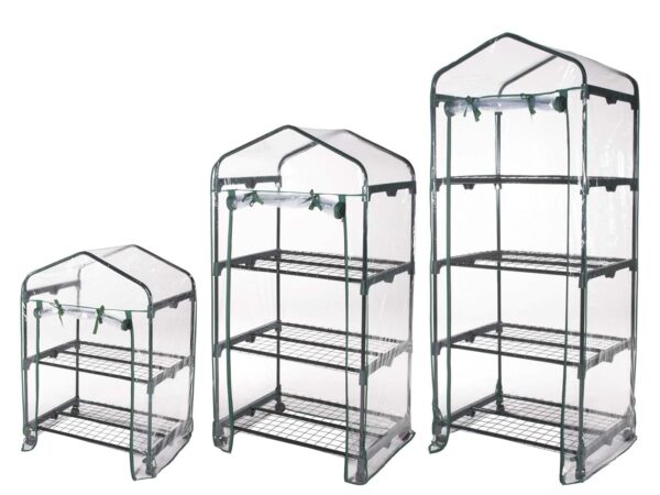 Serra da Balcone con Ruote Trasportabile Terrazzo Giardino