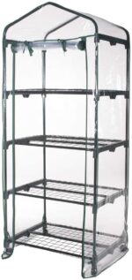 Serra da Balcone con Ruote Trasportabile Terrazzo Giardino 15