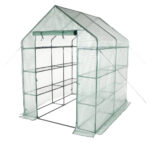 Serra da Giardino a Casetta 6 Ripiani Grande Telo Retinato 12