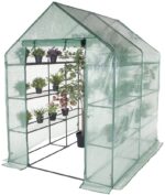 Serra da Giardino a Casetta 6 Ripiani Grande Telo Retinato 16