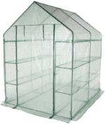 Serra da Giardino a Casetta 6 Ripiani Grande Telo Retinato 20