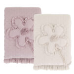 Trapunta Matrimoniale Leggera con Rosa Shabby Chic Blanc Mariclò 6