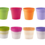 Vaso per Piante Rotondo Interno Esterno Ciotola Elba Idel 18