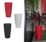 Vaso Living High Round 55 cm + Inner Idel Auto Irrigazione 9