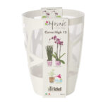 Vaso per Piante Mosaic Curve Hight 13 Idel Auto Irrigazione 18