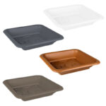 Vaso per Piante Quadrato Interno Esterno Plasticotto Quadro Idel 18