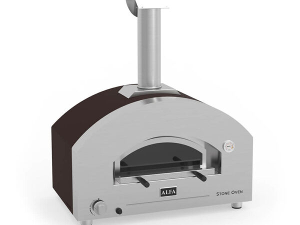 Forno per Pizza da Esterno a Gas Ibrido Stone Oven Alfa Forni 3