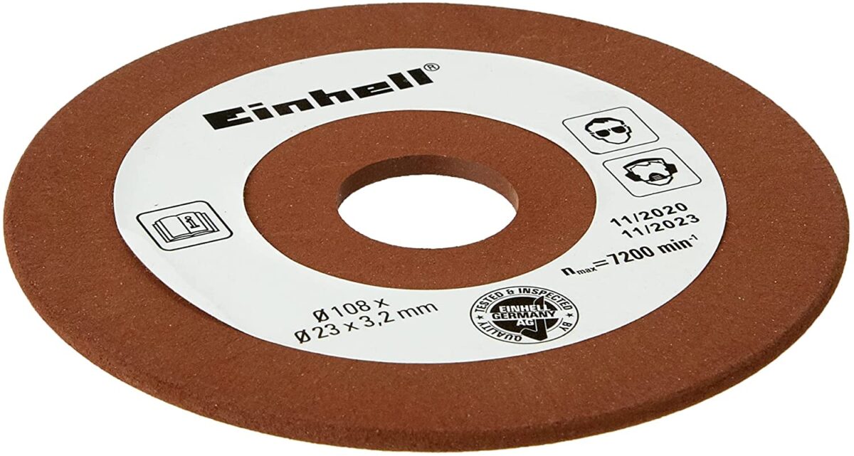 Disco Abrasivo Affilacatene di Motoseghe da 3.2 mm Einhell 4