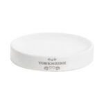 Porta Scopino Bagno WC da Terra in Acciaio Moderno Ella 4