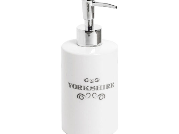 Dispenser Sapone Liquido da Bagno in Porcellana Yorkshire