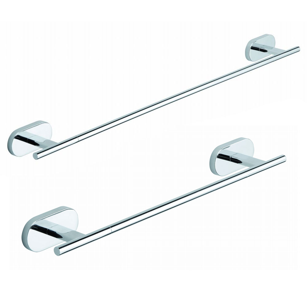 Porta Asciugamani Bagno a Parete Barra in Acciaio Louise 3 Porta Asciugamani Bagno a Parete Barra in Acciaio Louise 3