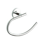 Porta Asciugamani Bagno a Snodo 2 Bracci in Acciaio Cromo 5