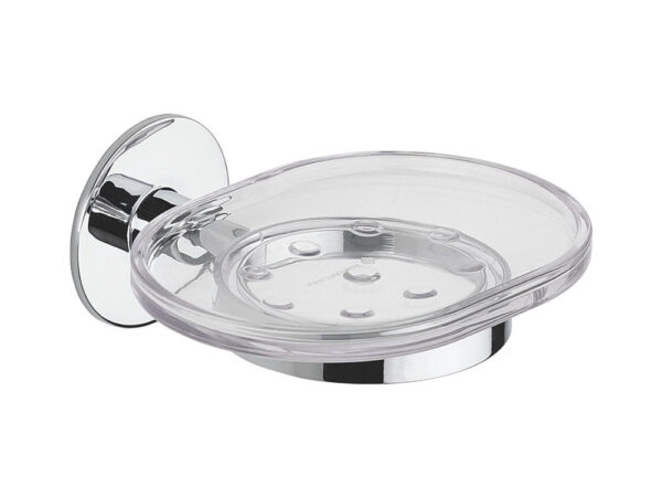 Porta Sapone Bagno da Muro con Fissaggio Biadesivo Wind