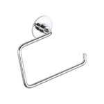 Porta Asciugamani Bagno da Parete 40 cm Acciaio Minimal Wind 5