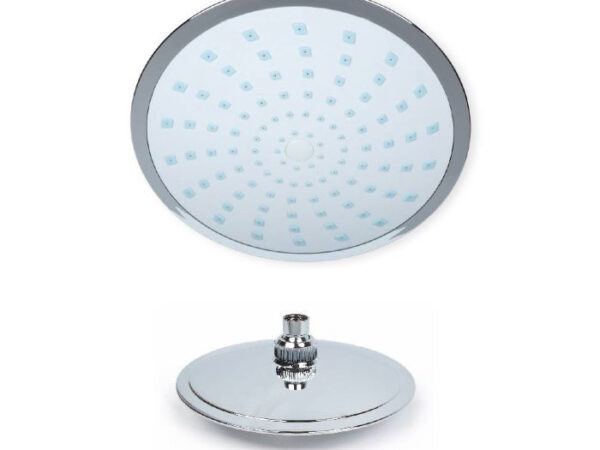 Soffione Doccia Tondo 20 cm Anticalcare Abs Moderno Elements