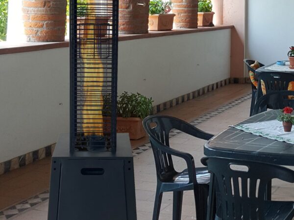 Stufa Fungo a Bioetanolo 8 KW Riscaldamento Esterno Iris