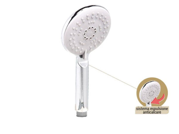 Doccetta Doccia 4 Getti con Espulsione Anticalcare Autopulente