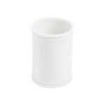 Portasapone Bagno in Porcellana Bianca Classico Impero 5