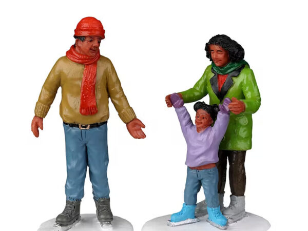 Personaggi Lemax per Villaggio di Natale Family Ice Follies
