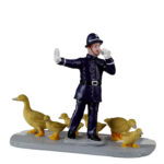 Vigile del Fuoco Pompiere per Villaggio di Natale Lemax 4