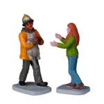 Vigile Personaggio Lemax per Villaggio di Natale Safe Crossings 5