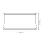 Inserto per Camino a Bioetanolo da Incasso Luxury GMR 8