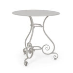 Tavolo Rotondo in Acciaio da Esterno Etienne 26