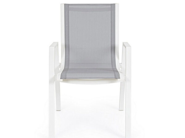 Sedia da Giardino Esterno in Alluminio Moderna Pelagius 3