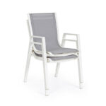 Sedia da Giardino Esterno in Alluminio Moderna Pelagius 12