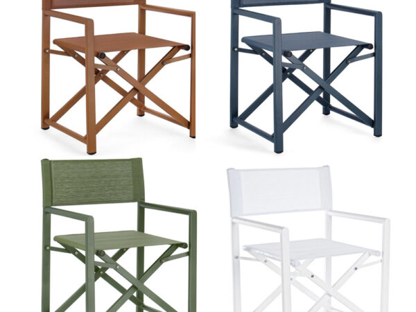 Sedia da Regista Pieghevole Giardino Esterno Taylor Bizzotto