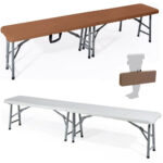 Panca Pieghevole Richiudibile Trasportabile da Pic Nic 183 cm 7