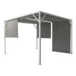 Staccionata in Legno ad Arco Recinzione Giardino a Onda 10