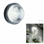 Plafoniera Ovale a Muro da Esterno Termoplastica | Sovil 10