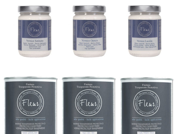 Vernice di Finitura Fleur Protezione Opaca Lucida Satinata