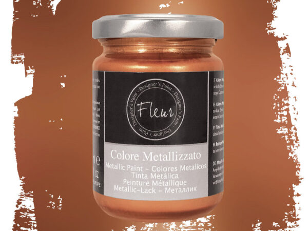 Vernice Metallizzata Fleur Colore Metallico ad Acqua 3