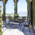 Tavolo da Giardino Esterno Metallo Ferro Alluminio Rotondo Ovale Ivrea Bizzotto 14