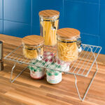 Mensola Sovrapponibile Pieghevole da Cucina Metatotem Metaltex 6