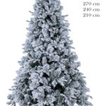 Mini Albero di Natale con Luci Led e Bacche Glow 12