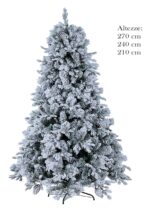 Albero di Natale Innevato con Pigne Arves 6