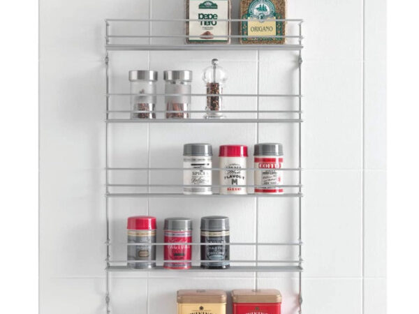 Porta Spezie Mensole Ripiani a Griglia Pepito Metaltex 3