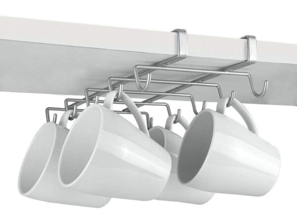 Sotto Ripiano Porta Tazze Caffè Mensola Portabicchieri