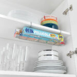 Sottoripiano Porta Rotoli Pellicola Alluminio Cucina Metaltex 10