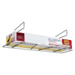 Sottoripiano Porta Rotoli Pellicola Alluminio Cucina Metaltex 9