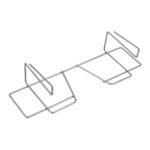 Sottoripiano Porta Rotoli Pellicola Alluminio Cucina Metaltex 12