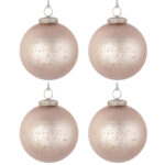 Palline di Natale in Vetro Pendaglio con Piallettes Oro Prize 5