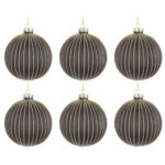 Palline di Natale Rosa Opaco in Vetro Addobbi Albero 10