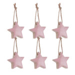 Pendaglio di Natale a Cuore in Corda Oro Addobbi Natalizi 4