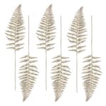 Rametto Natalizio per Decorazioni Felce Fiori Foglie di Natale 8