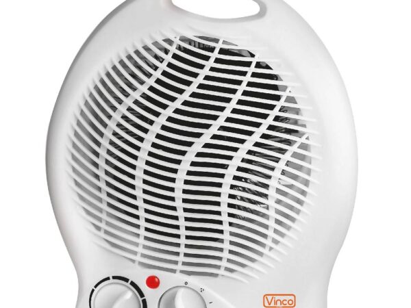 Stufetta Elettrica Ventilata Piccola da Bagno 2000W Vinco