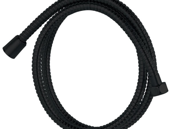 Tubo Doccia Nero in Acciaio Flessibile Bagno Moderno